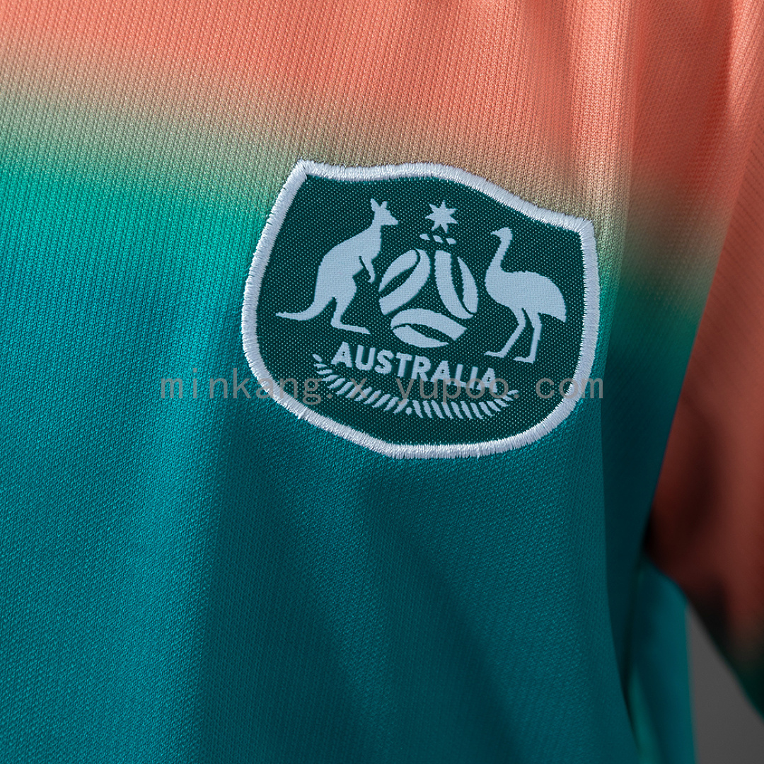 Australia 2026 Away Kids Kit Jersey Size 16-30 8