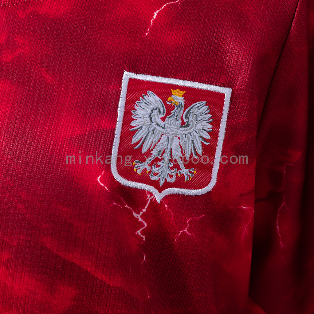 Poland 2026 Away Kids Kit Jersey Size 16-28 9