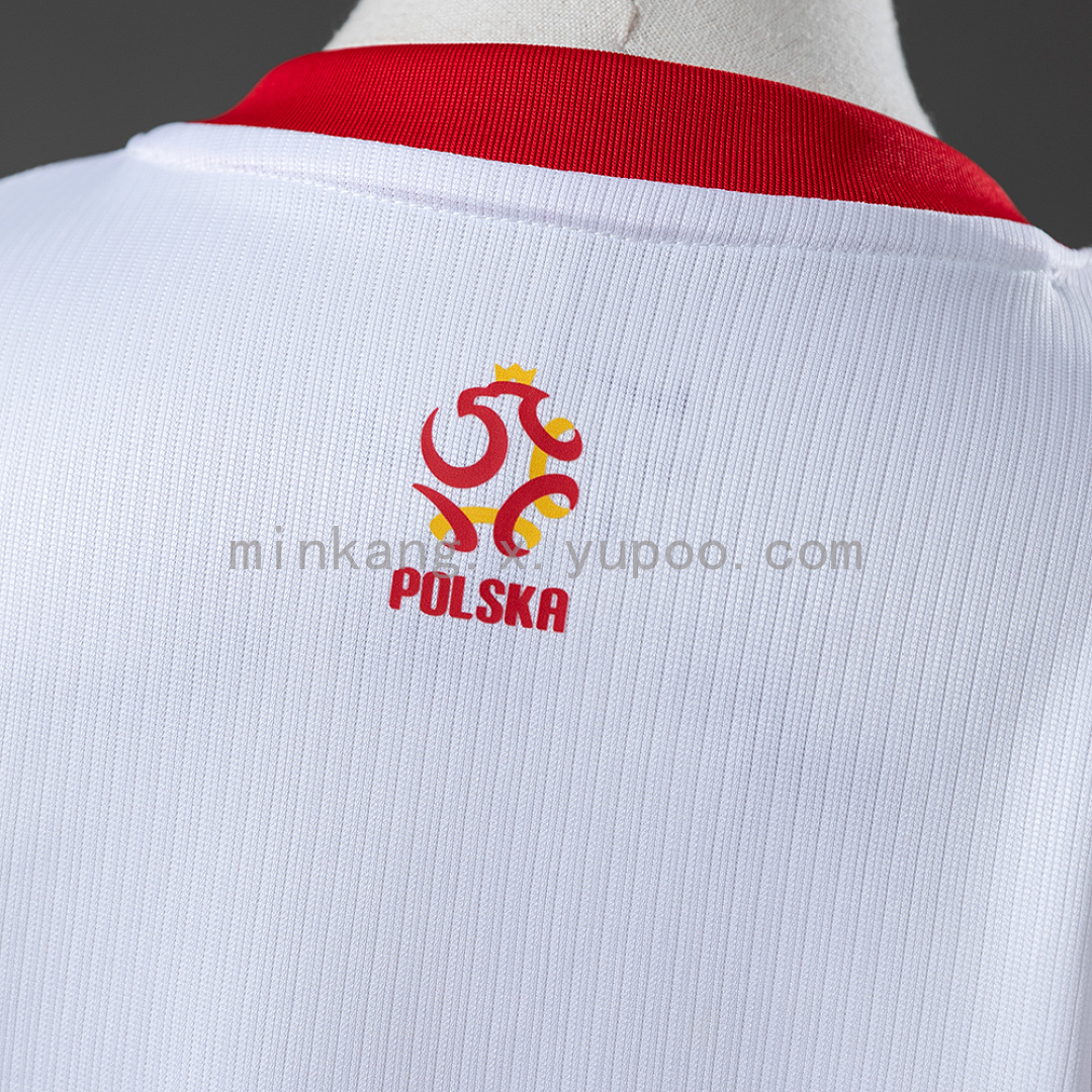 Poland 2026 Home Kids Kit Jersey Size 16-28 4