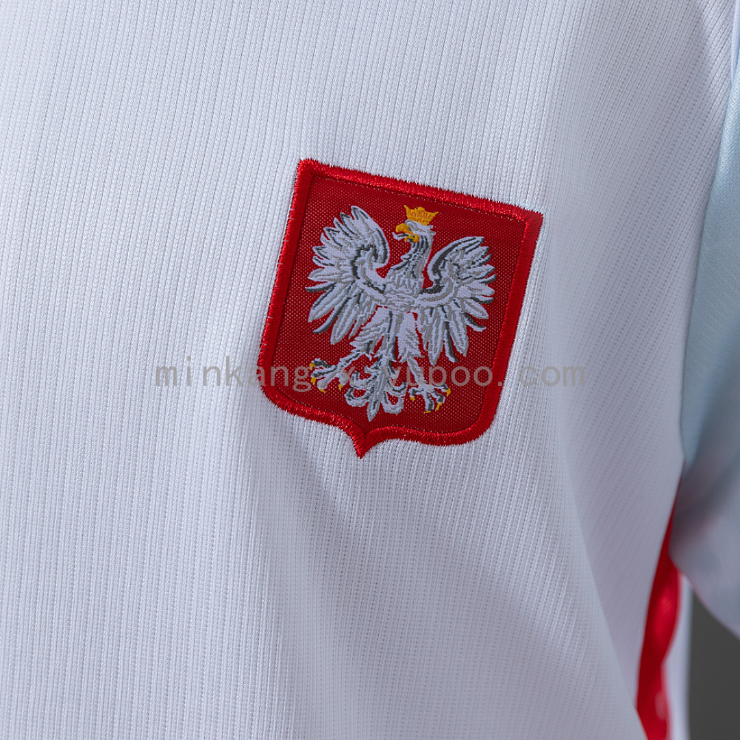 Poland 2026 Home Kids Kit Jersey Size 16-28 9