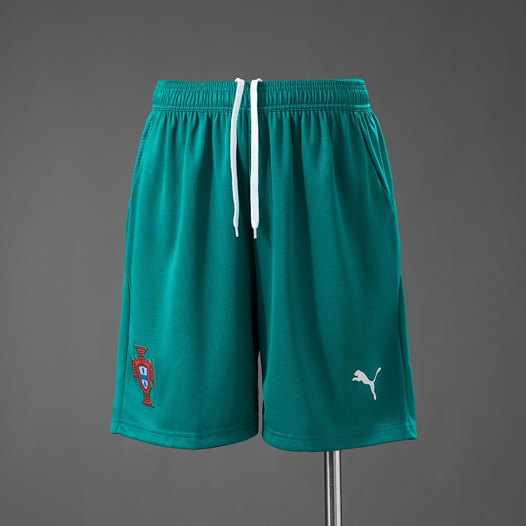 Portugal 2026 Home Shorts - Green S-XXL 3