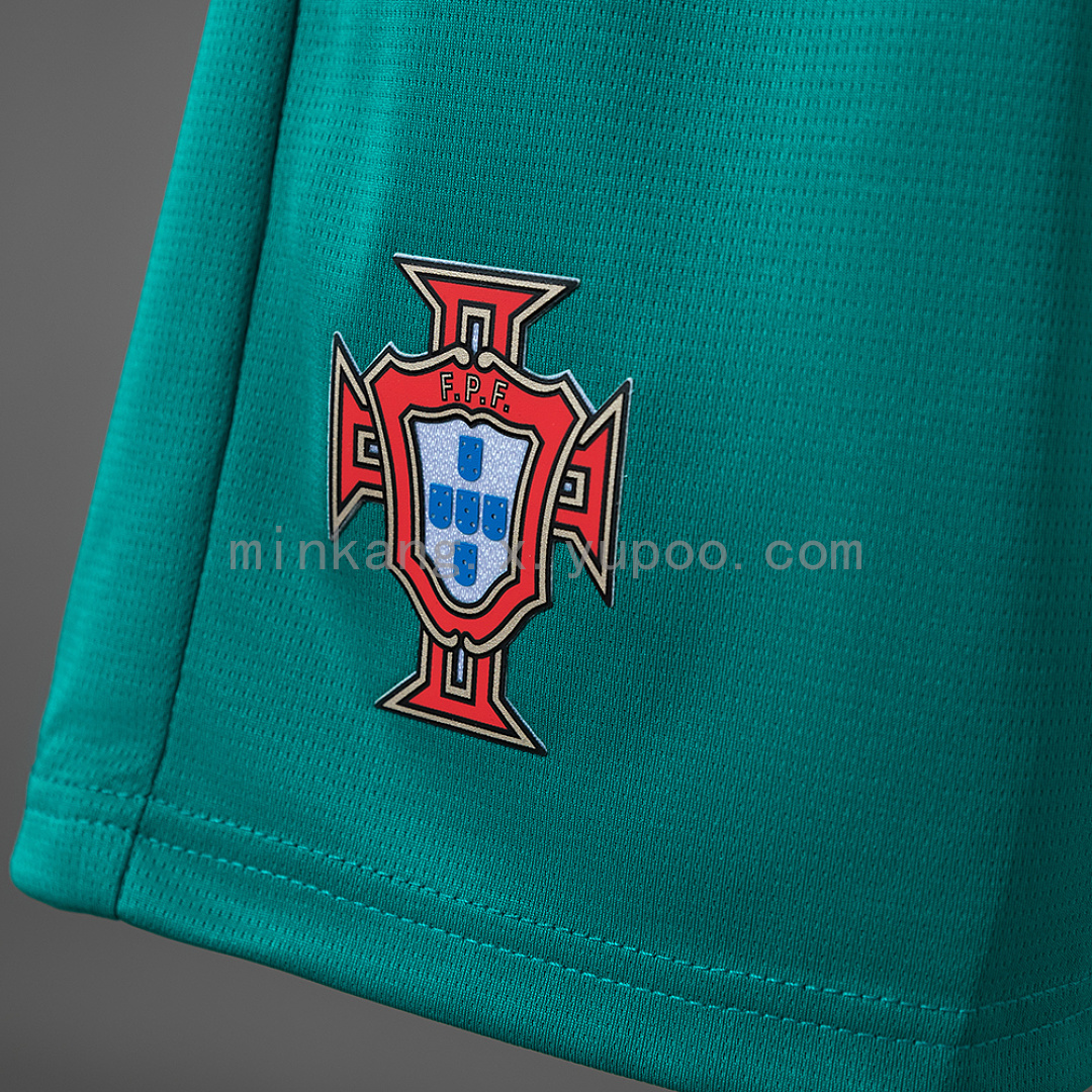 Portugal 2026 Home Shorts - Green S-XXL 5