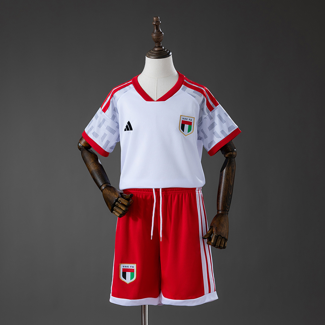 United Arab Emirates 2026 Home Kids Kit Jersey SIZE 16-28 3