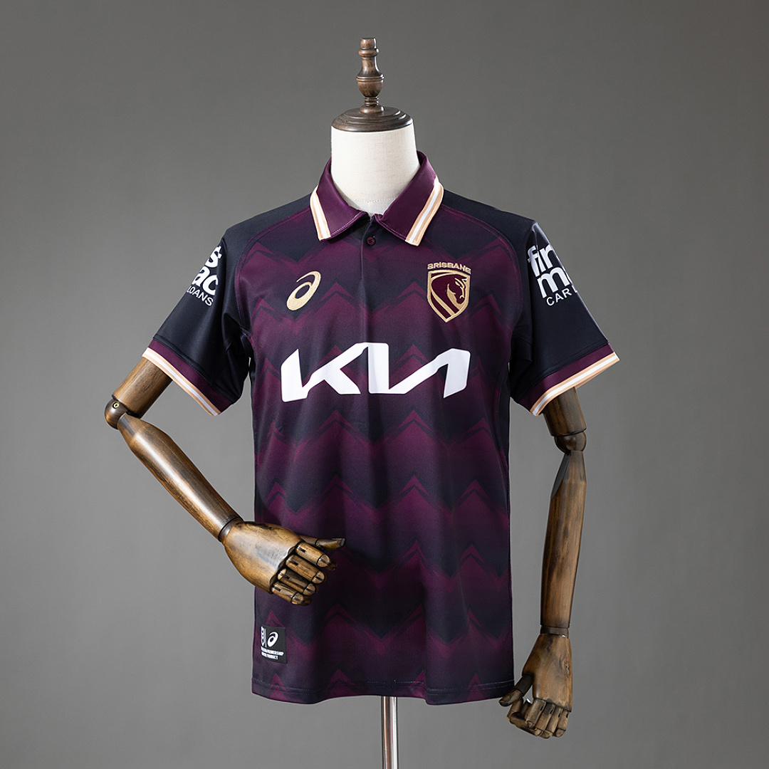 NRL Brisbane Broncos 2026 Men's Club World Cup Challenge Jersey S-7XL 2
