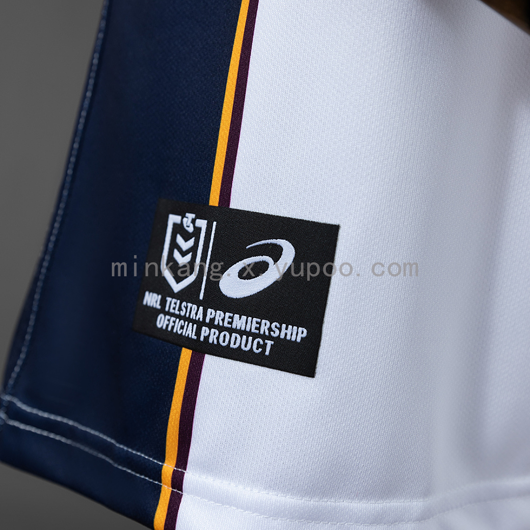 NRL Brisbane Broncos 2026 Mens Heritage Jersey White S-5XL 4