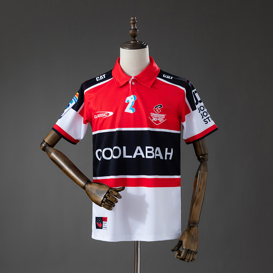 Crusaders Super 2026 Rugby Heritage Retro Jersey S-7XL 2