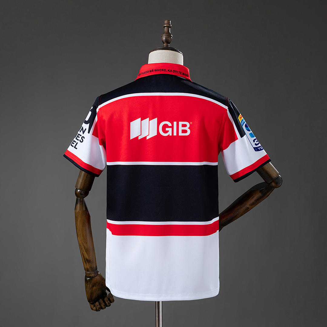 Crusaders Super 2026 Rugby Heritage Retro Jersey S-7XL 3