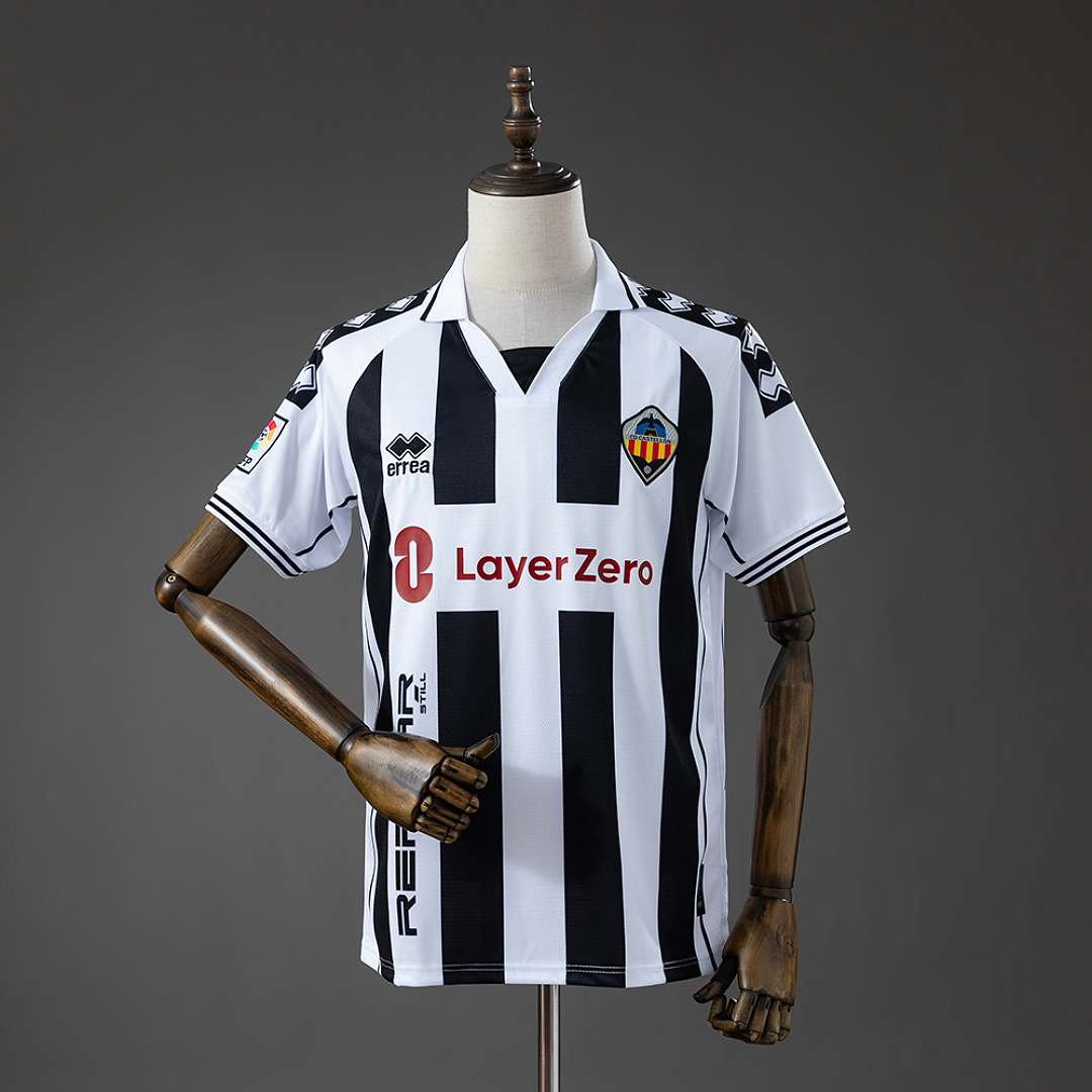 Errea CD Castellón 2526 Retro Style Jersey S-4XL 2