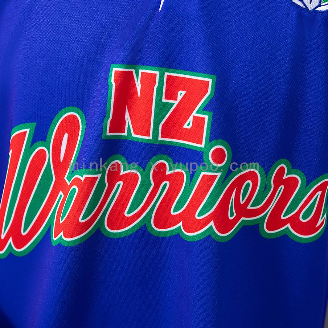NRL New Zealand Warriors 2026 Retro Polo S-7XL 8