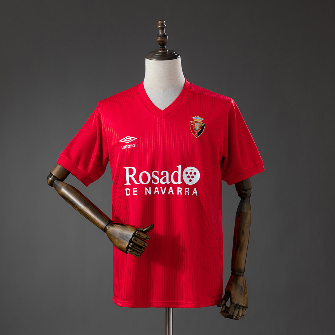 Osasuna 87/88 Home Retro Jersey S-XXL 2