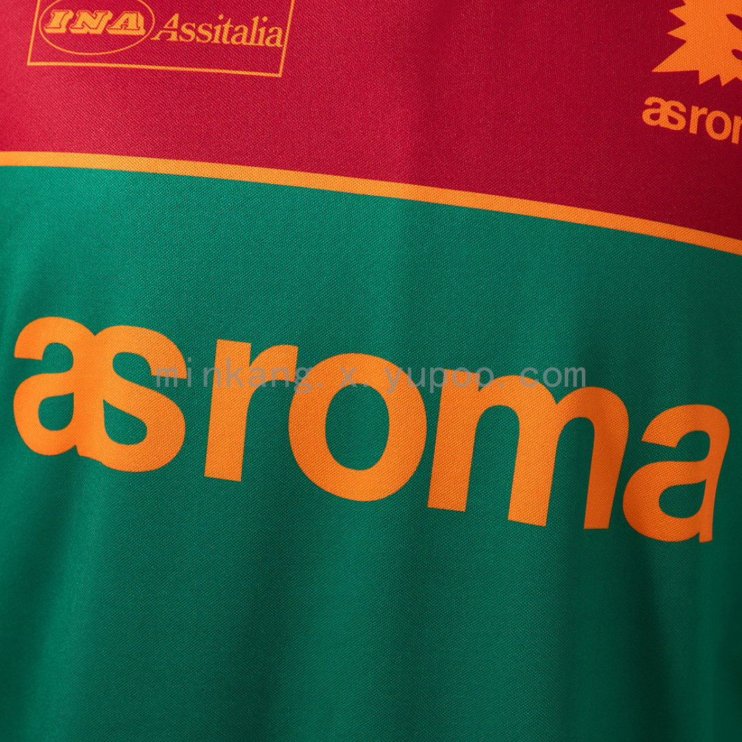 Roma 95/96 Retro Training JerseyS-XXL 7