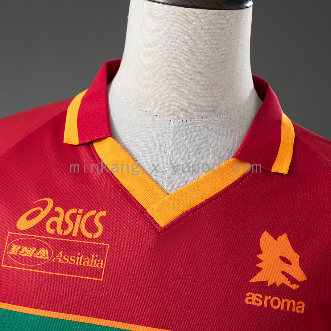 Roma 95/96 Retro Training JerseyS-XXL 8