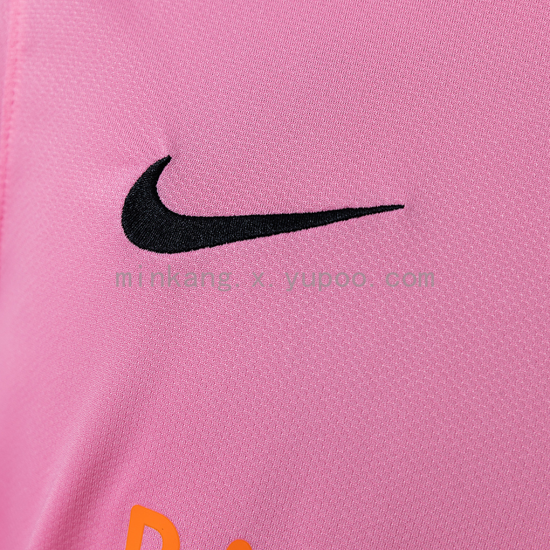Santos 12/13 Retro Pink Long Sleeve Jersey S-XXL 7