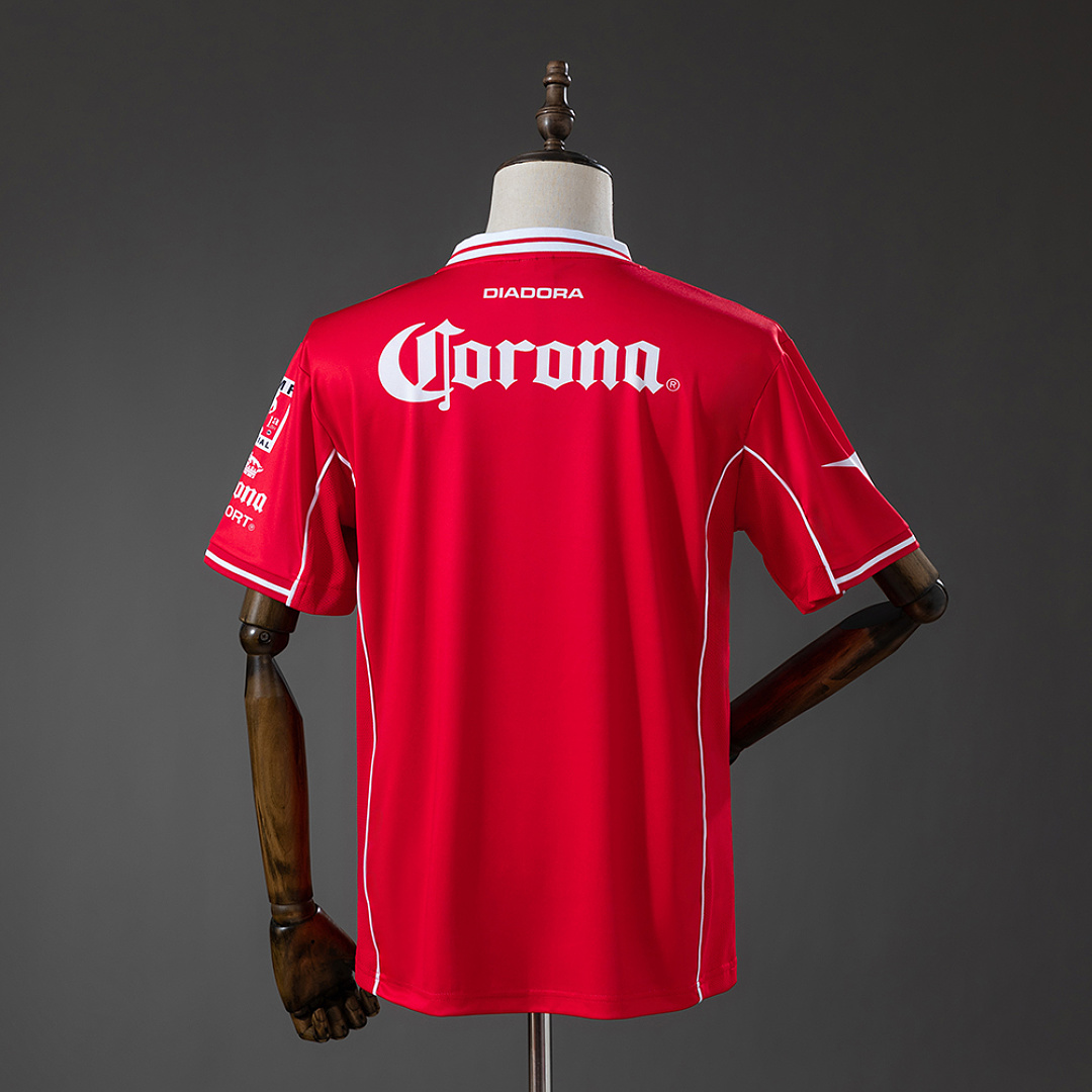 Deportivo Toluca 98/99 Home Retro Jersey S-XXL 2