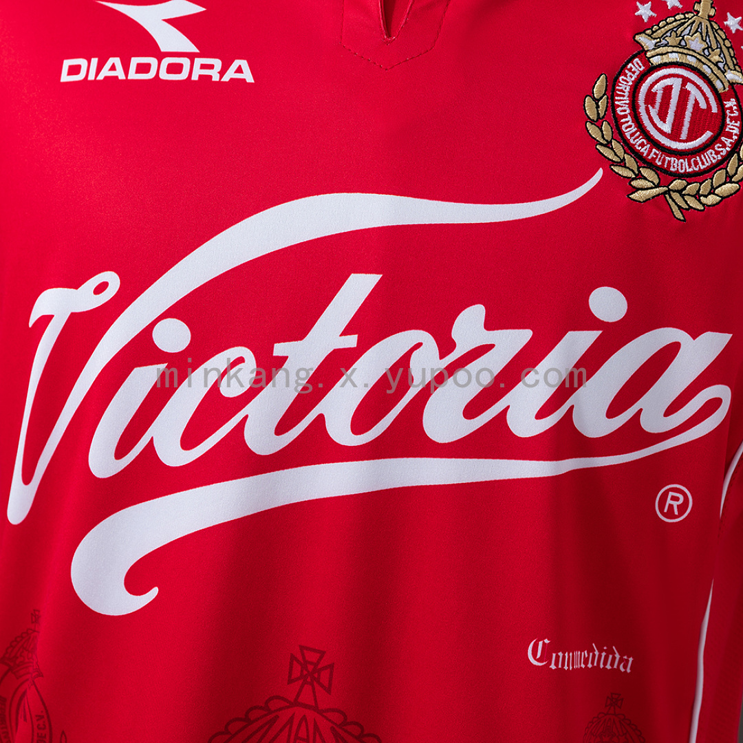 Deportivo Toluca 98/99 Home Retro Jersey S-XXL 7