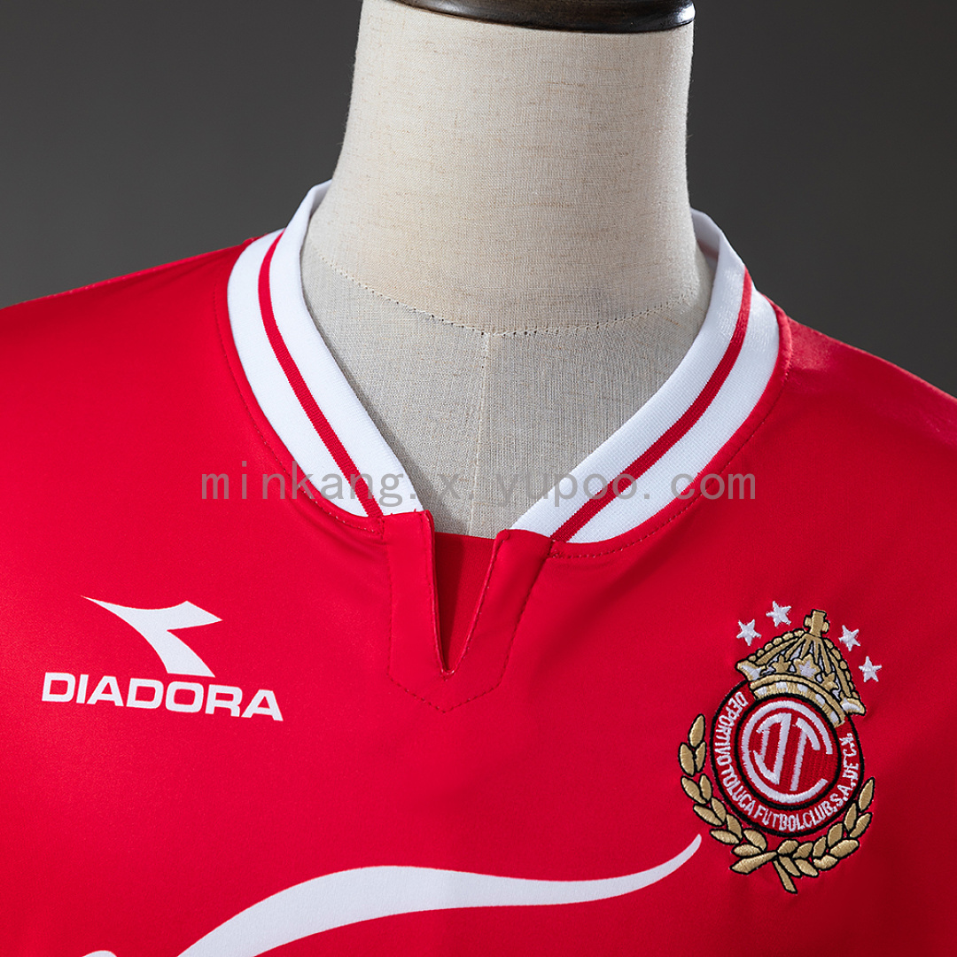 Deportivo Toluca 98/99 Home Retro Jersey S-XXL 8