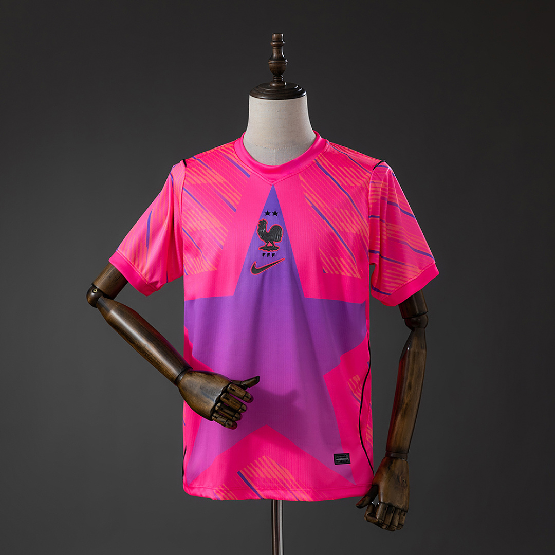 France 2026 GK - Pink Jersey Sizes S-4XL 3