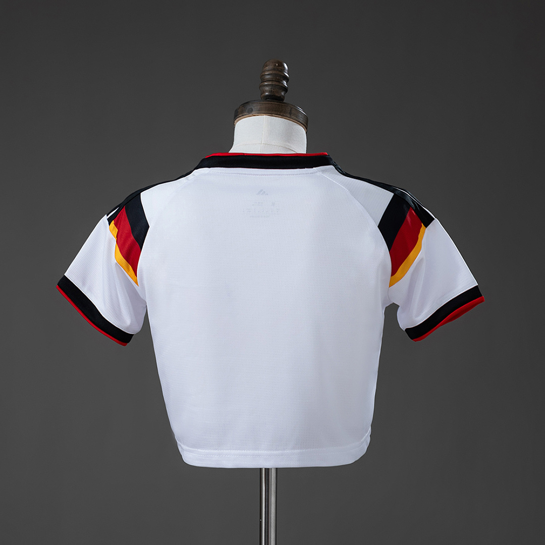 Germany 2026 Home Women's Crop Top Style Jersey S-XXL 2