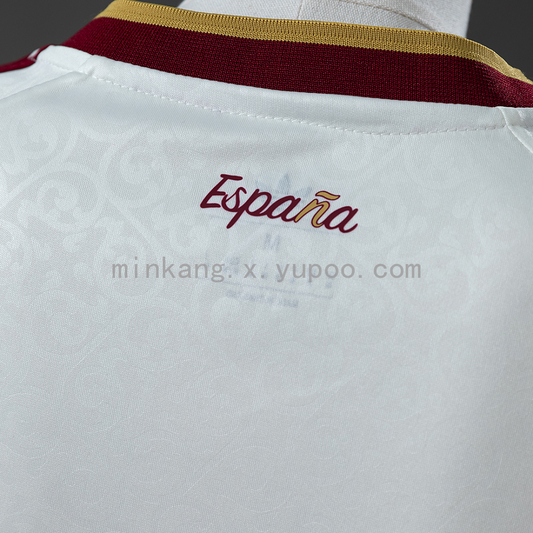 Spain 2026 Home Women's Crop Top Style Jersey S-XXL 4