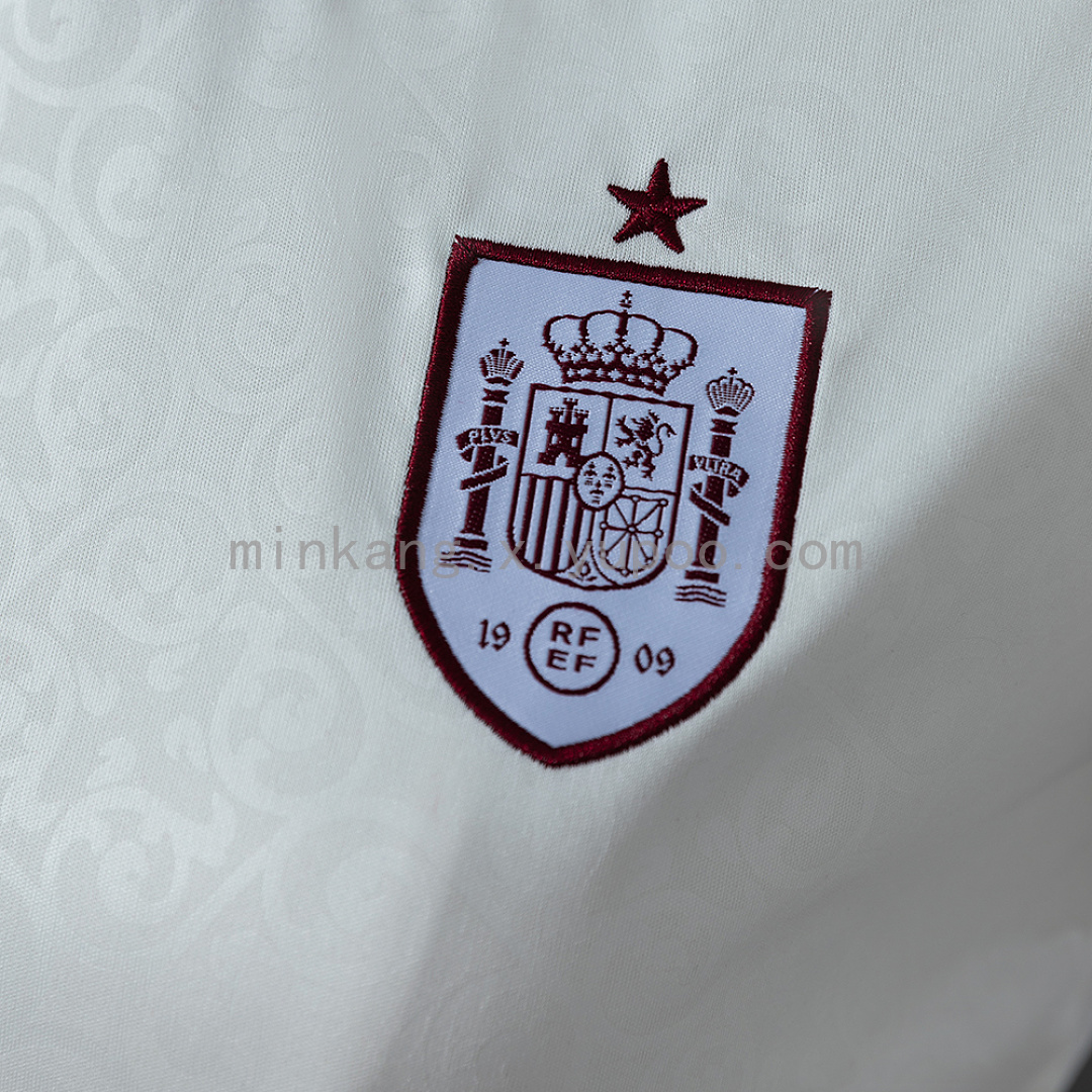 Spain 2026 Home Women's Crop Top Style Jersey S-XXL 8