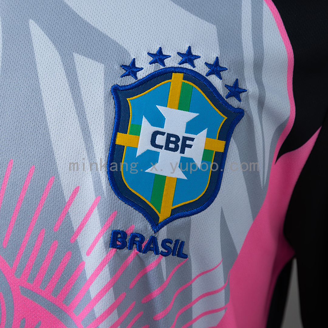 Brazil 2026 Christ the Savior - Pink Jersey S-XXL 7