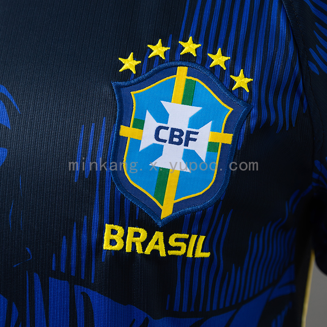 Brazil 2026 Jesus Edition - Blue Jersey S-4XL 7