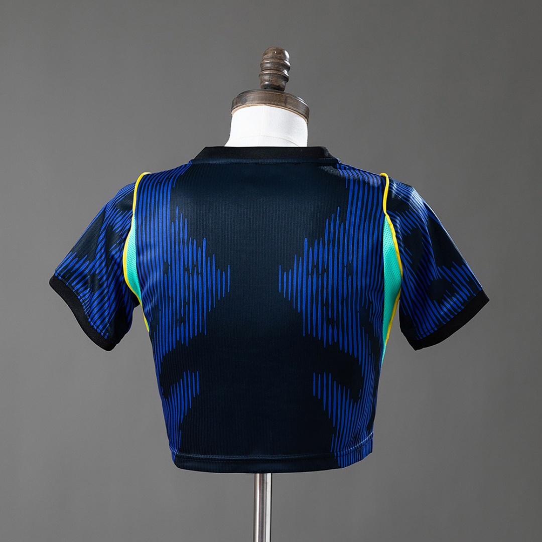 Brazil 2026 Home Women's Crop Top Style S-XXL 3