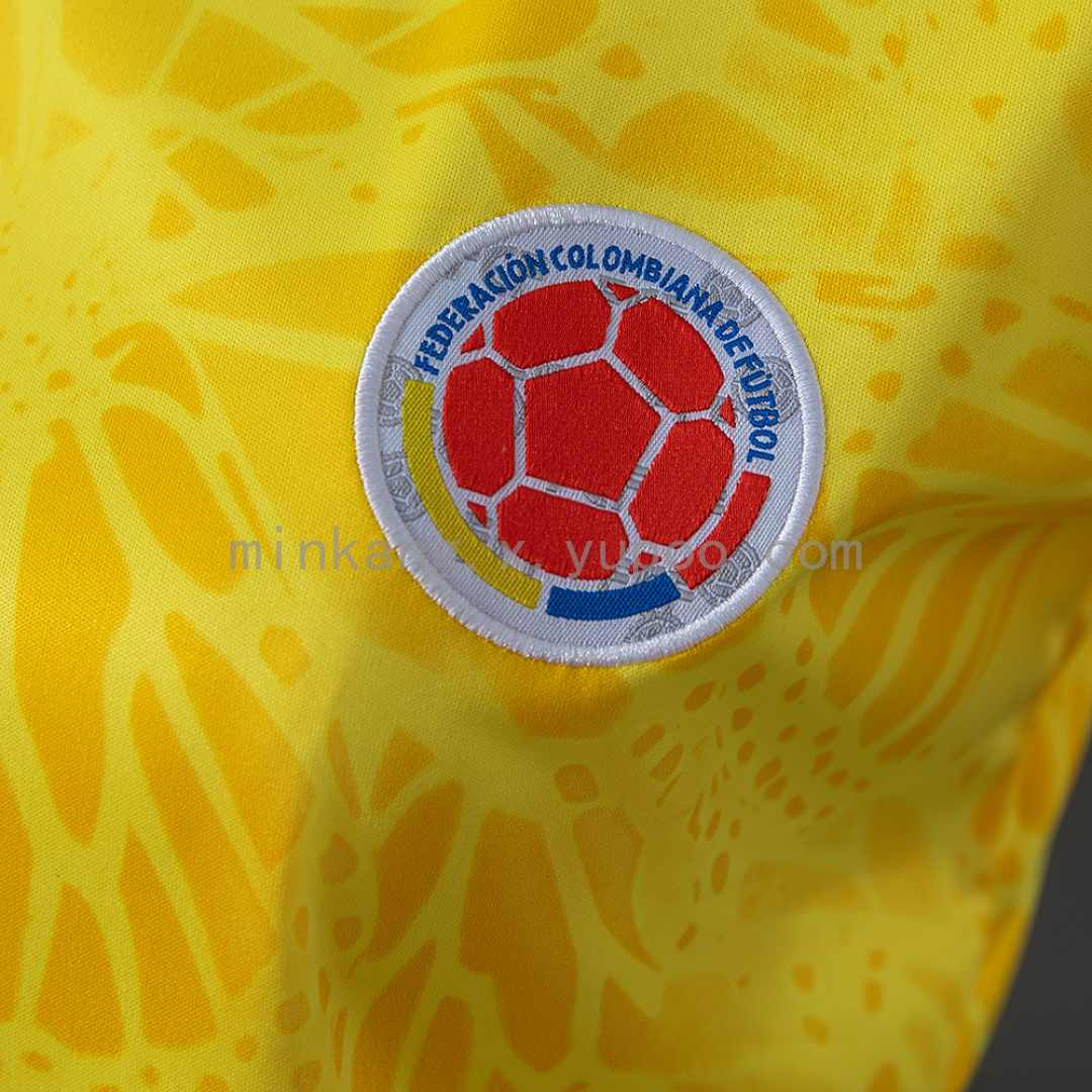 Colombia 2026 Home Women's Crop Top Style S-XXL 8