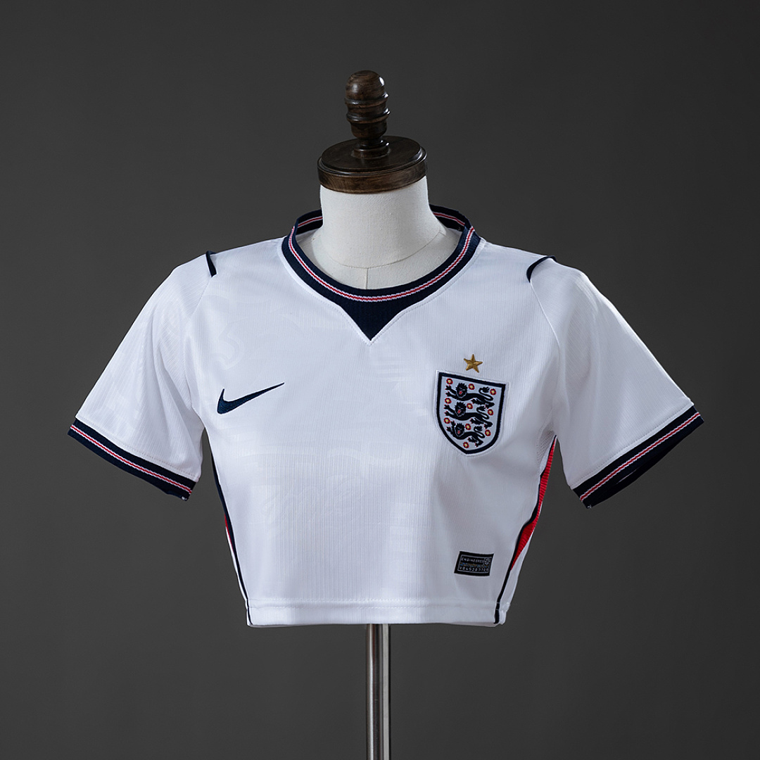 England 2026 Home Women's Crop Top Style S-XXL 2