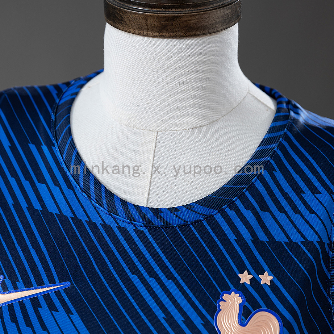 France 2026 Home Women's Crop Top Style Vest S-XXL 7