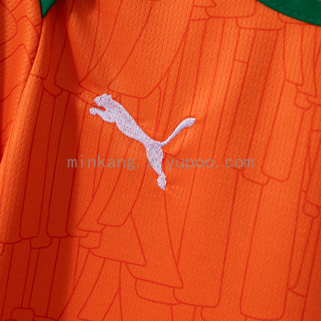 Ivory Coast 2026 Home Baby Jersey Size 9/12 8