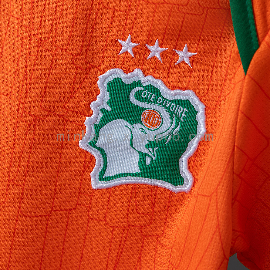 Ivory Coast 2026 Home Baby Jersey Size 9/12 9