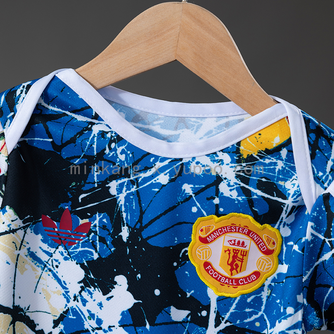 Manchester United 25/26 Originals Stone Roses Baby Jersey Size 912 9