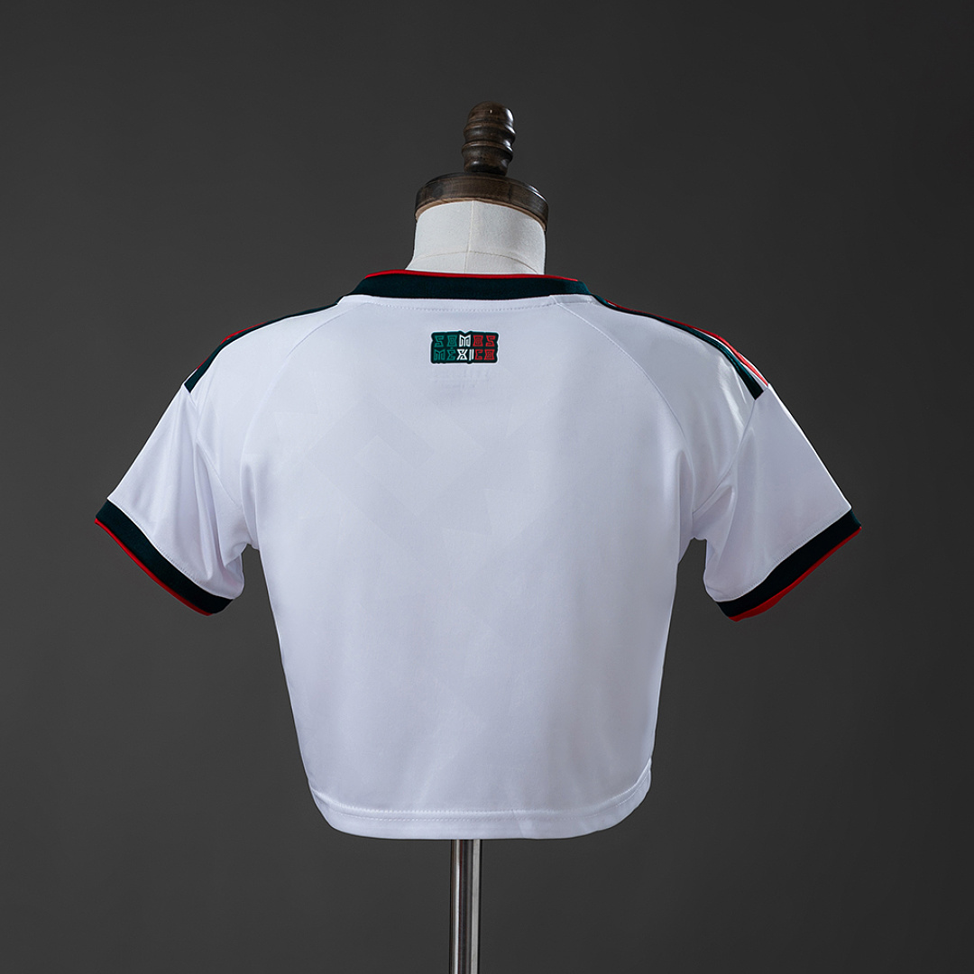 Mexico 2026 Away Women's Crop Top Style S-XXL 3