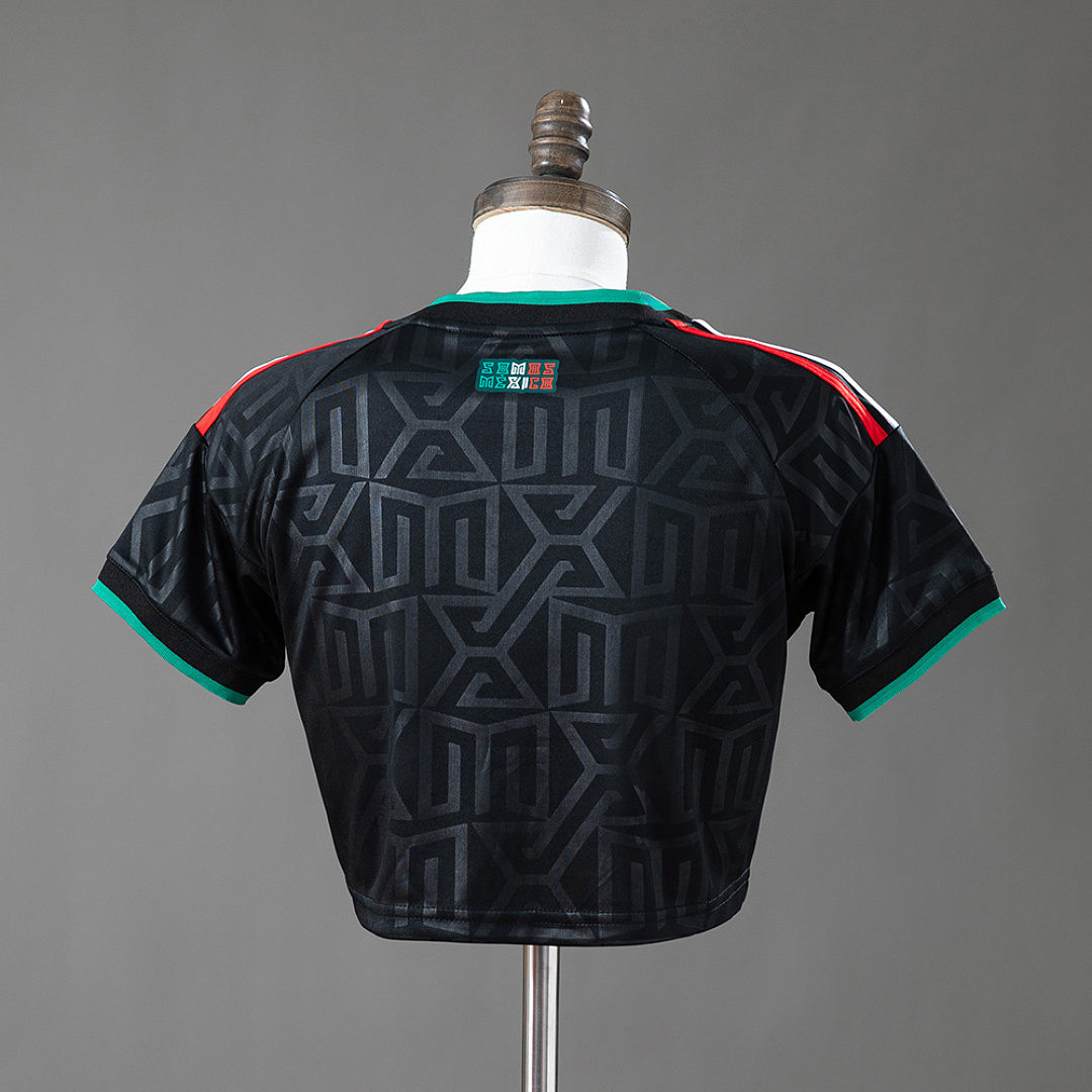 Mexico 2026 Third Away Women's Crop Top Style S-XXL 3