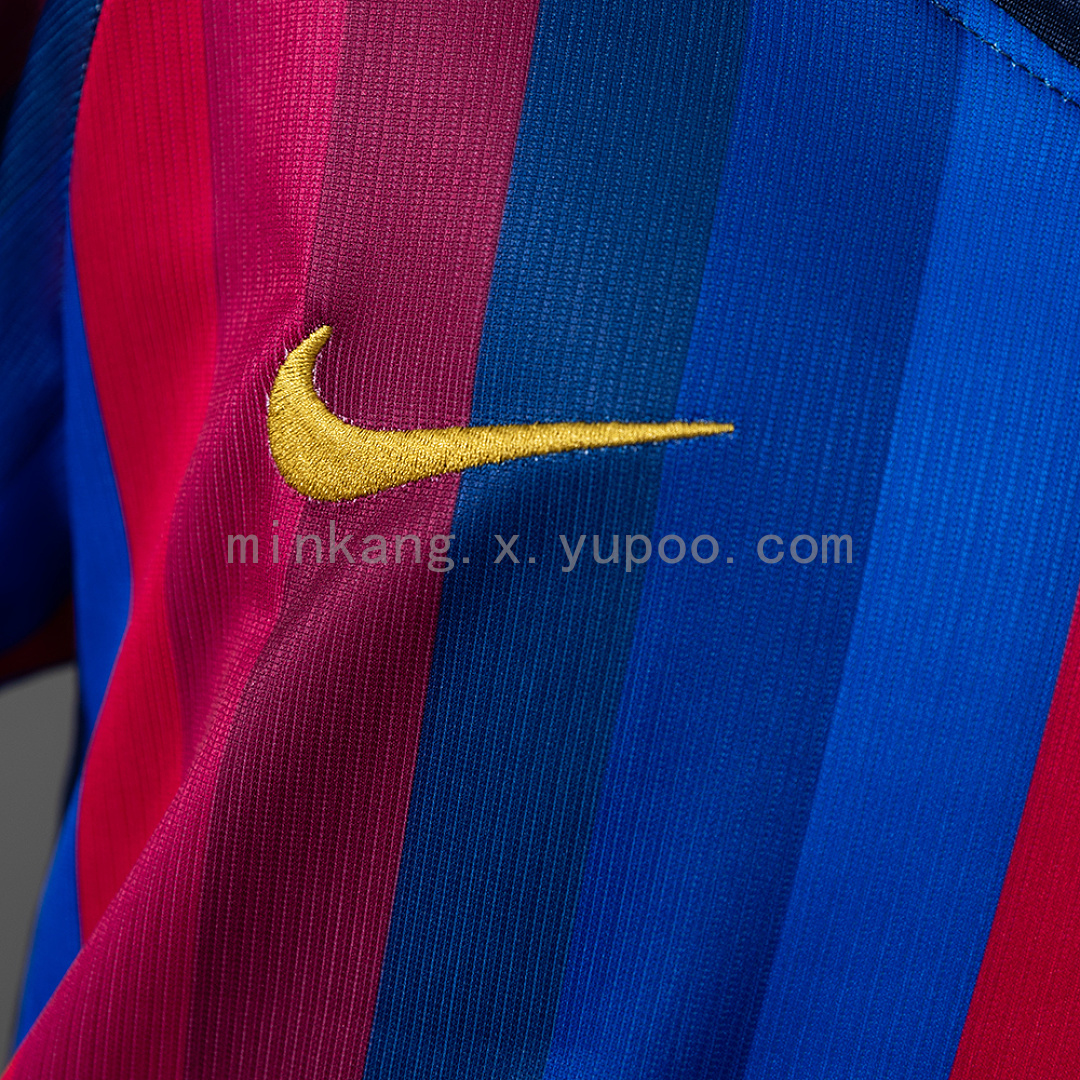 Barcelona 26/27 Home Kids Kit Jersey Size 16-28 7