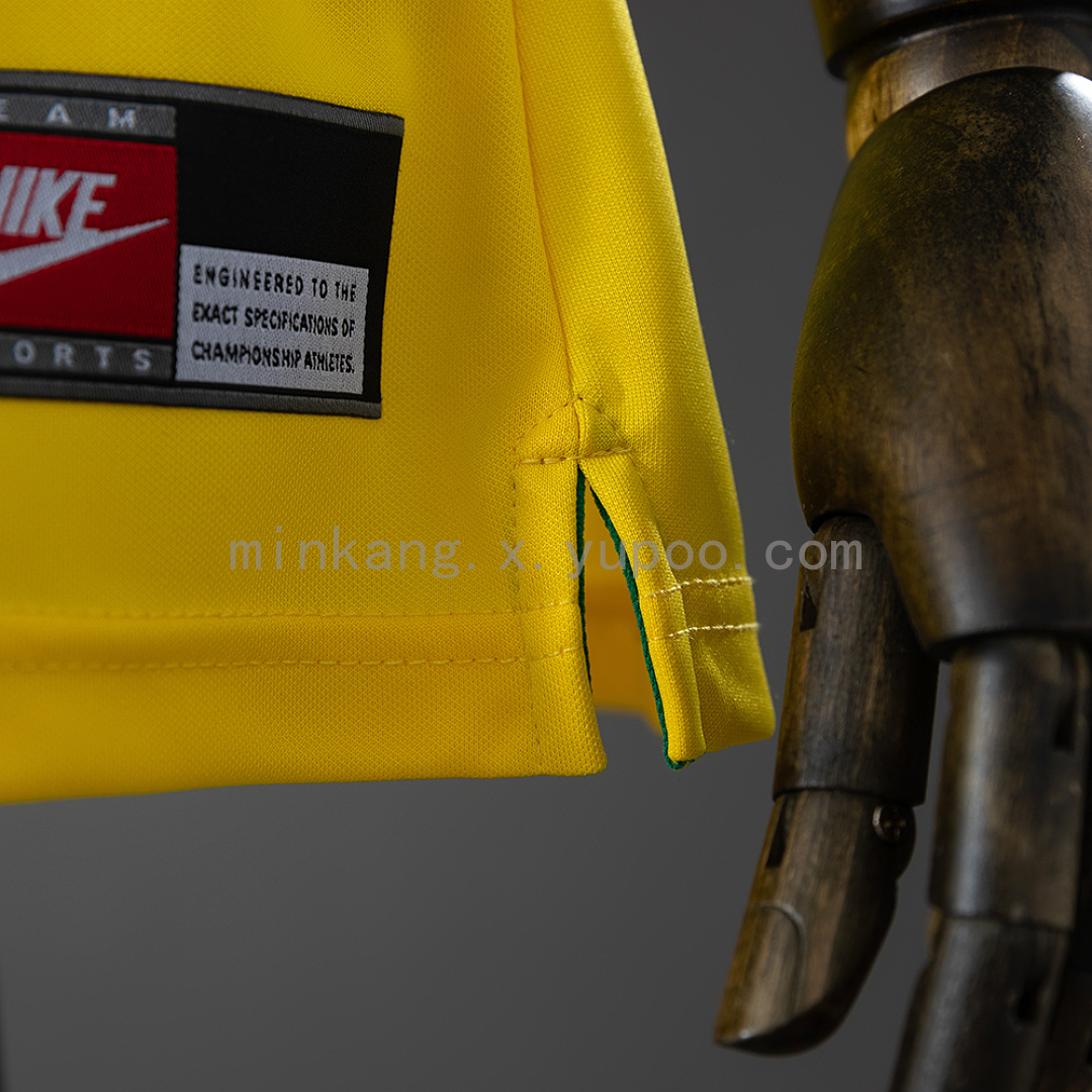 Brazil 1998 Home Women's Retro Jersey S-XXL 5