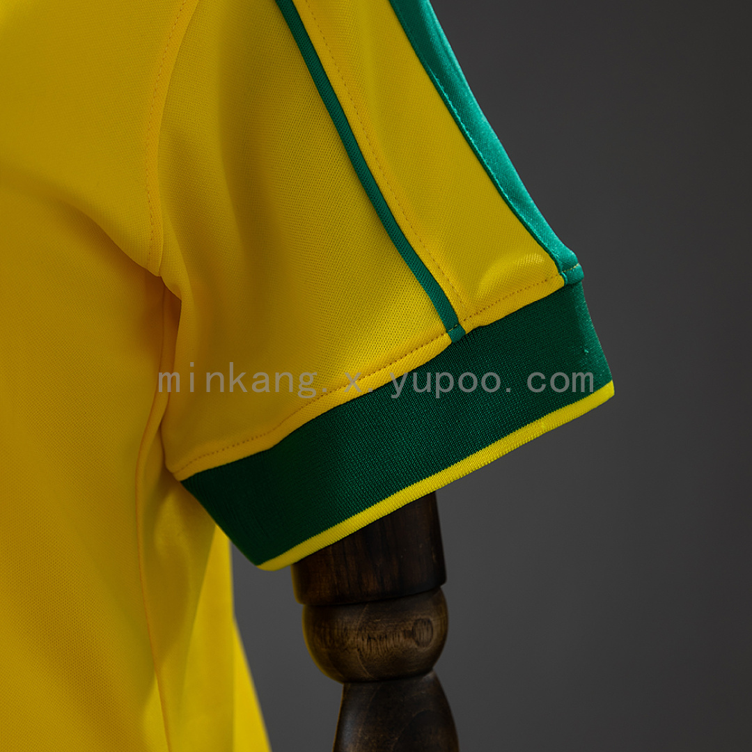 Brazil 1998 Home Women's Retro Jersey S-XXL 7