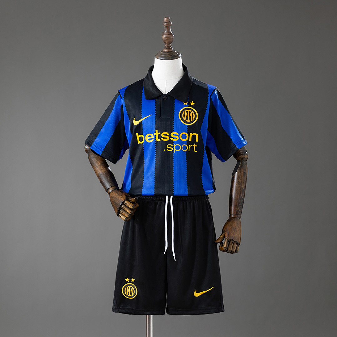 Inter Milan 26/27 Home Kids Kit Jersey Size 16-28 3