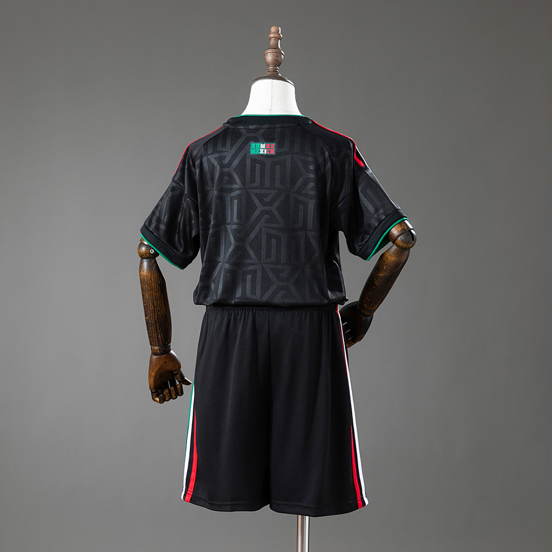 Mexico 2026 Third Away Kids Kit Jersey Size 16-28 2