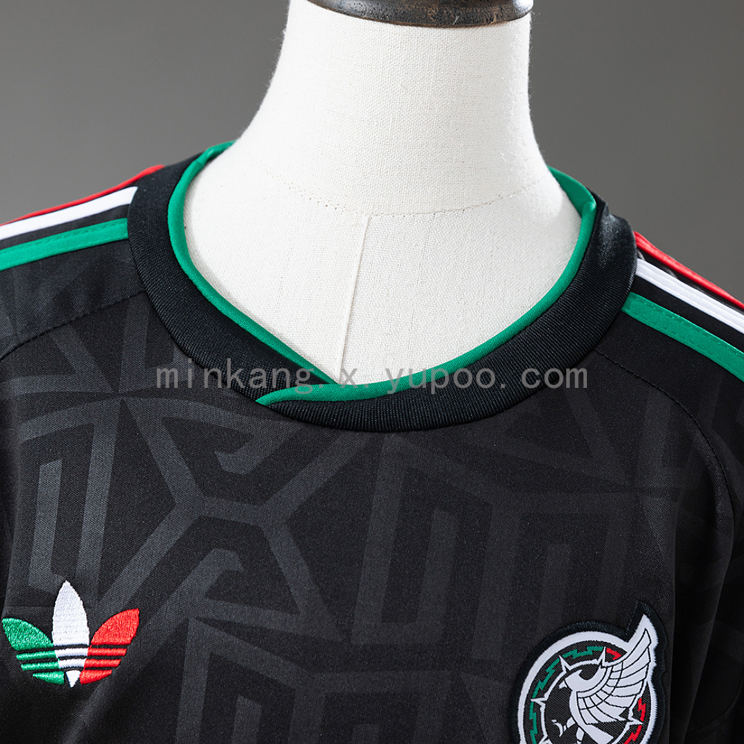 Mexico 2026 Third Away Kids Kit Jersey Size 16-28 10