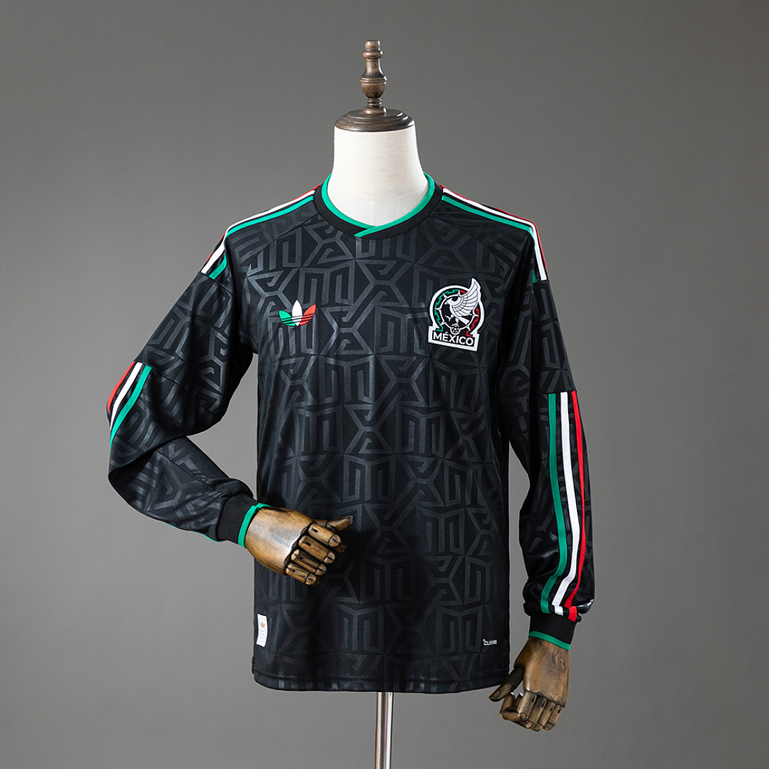 Mexico 2026 Third Away Long Sleeve Jersey S-4XL 2
