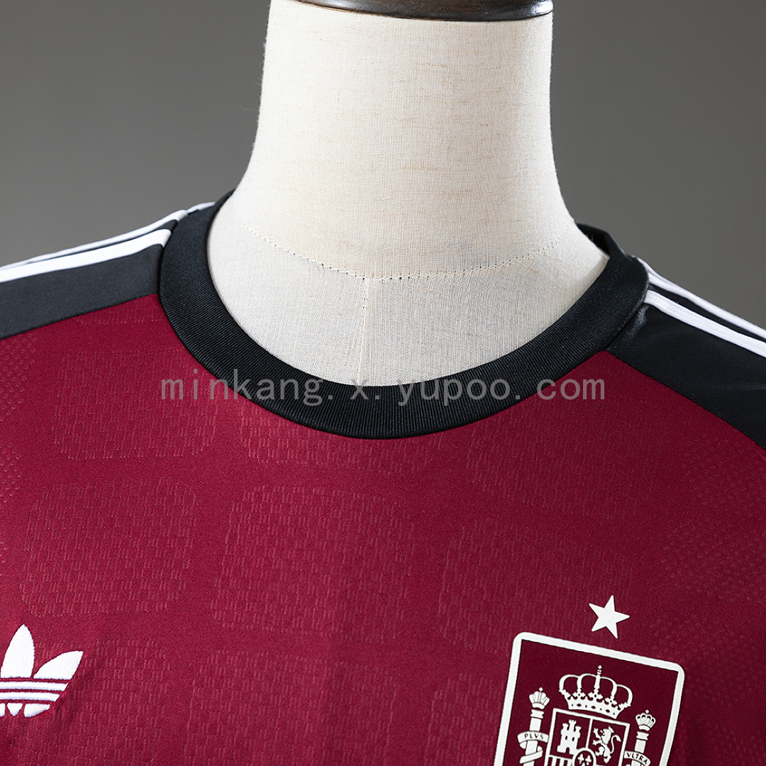 Spain 2026 GK-Red Long Sleeved Jersey S-4XL 8