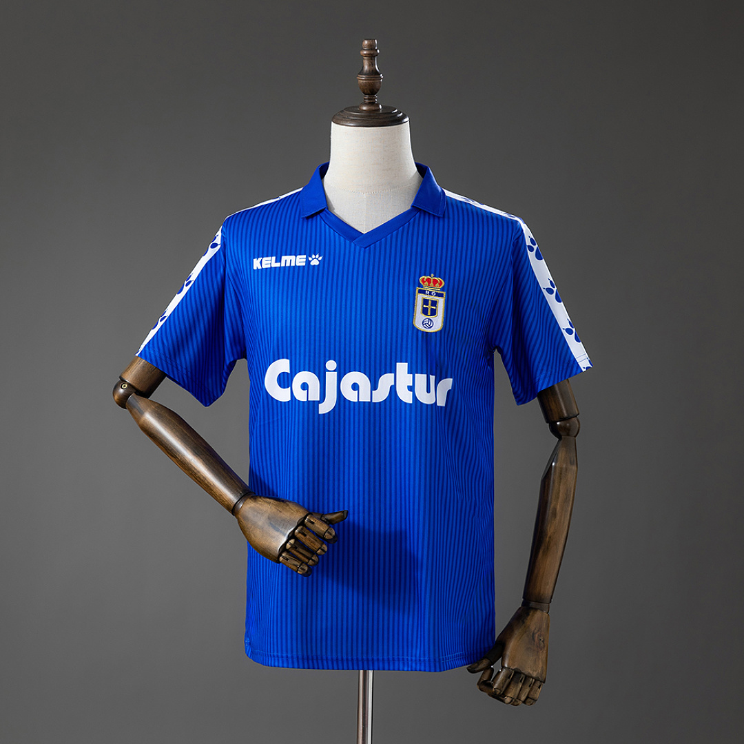 Real Oviedo 92/93 Home Retro Jersey S-XXL 3