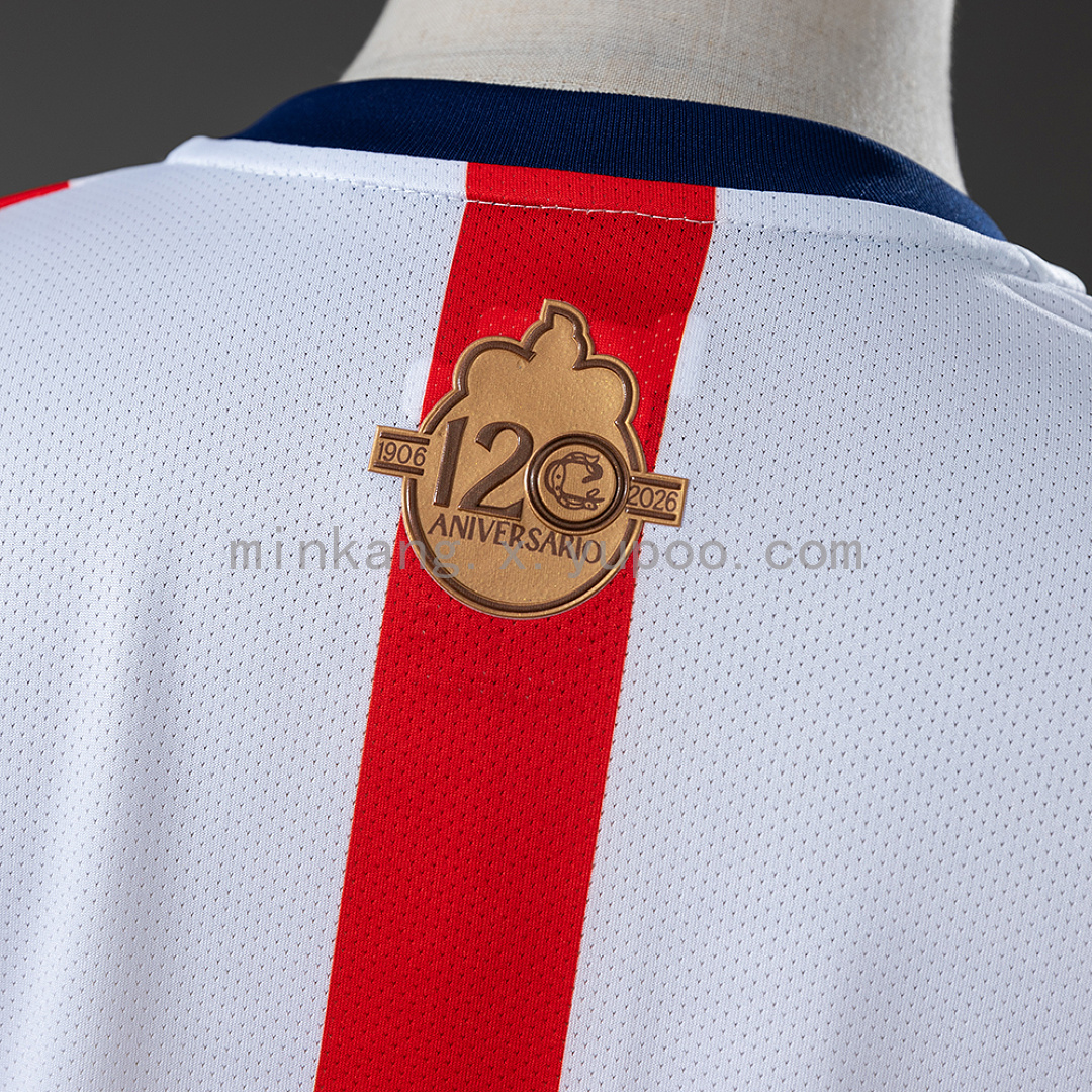 Chivas de Guadalajara 120 Aniversario Jersey S-4XL 4