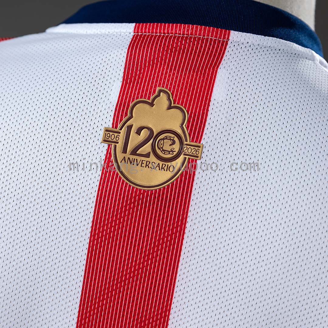 Chivas de Guadalajara 120 Aniversario Long Sleeve Jersey S-4XL 4