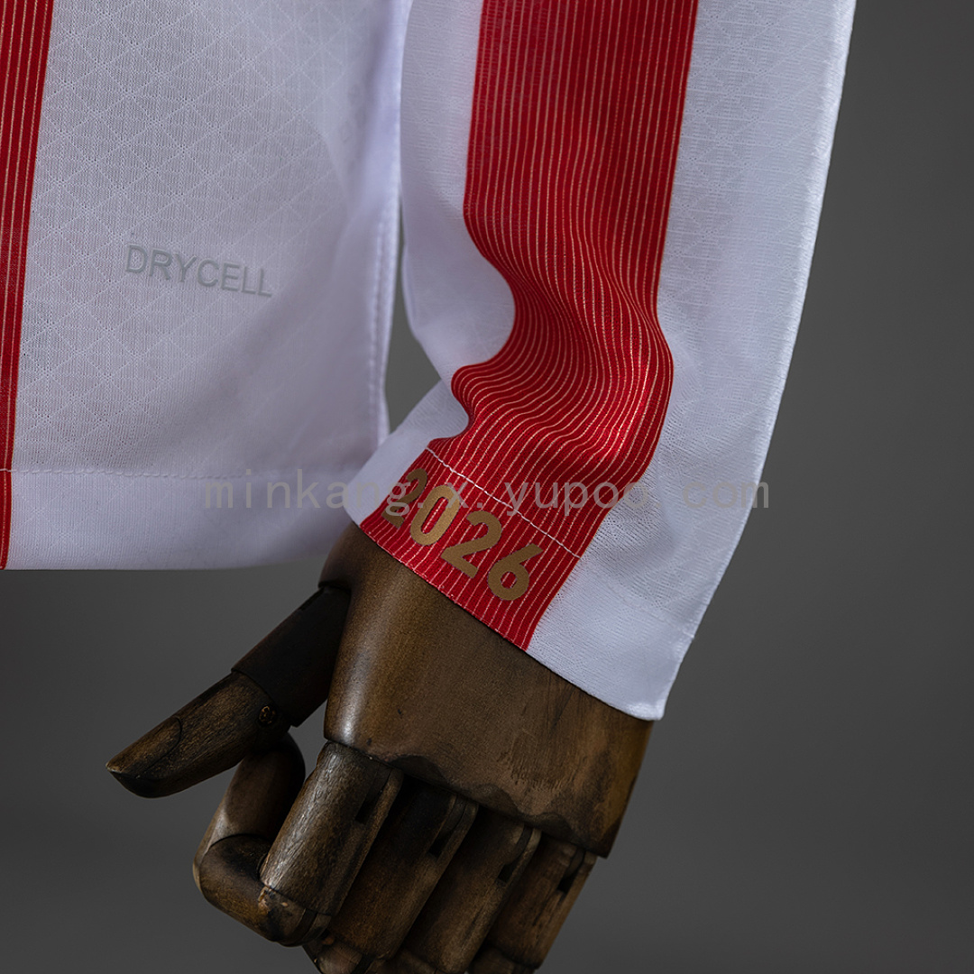 Chivas de Guadalajara 120 Aniversario Long Sleeve Jersey S-4XL 7