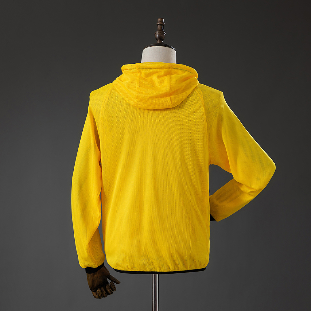 Brazil 2026 Men's Football Anthem Jacket - Yellow S-XXL 2