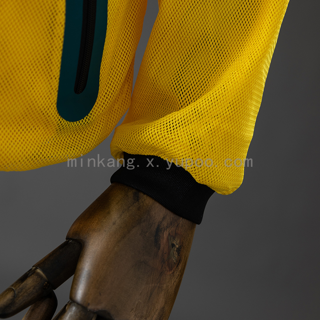 Brazil 2026 Men's Football Anthem Jacket - Yellow S-XXL 5