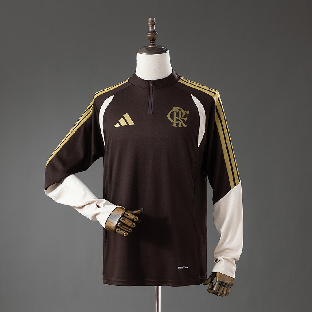 Flamengo 26/27 Long Sleeved Training uniform Brown S-XXL 3